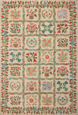 Rifle Paper Co. x Loloi Orchard ORH-03 Floral / Botanical Area Rugs | Rugs Direct | Rugs Direct