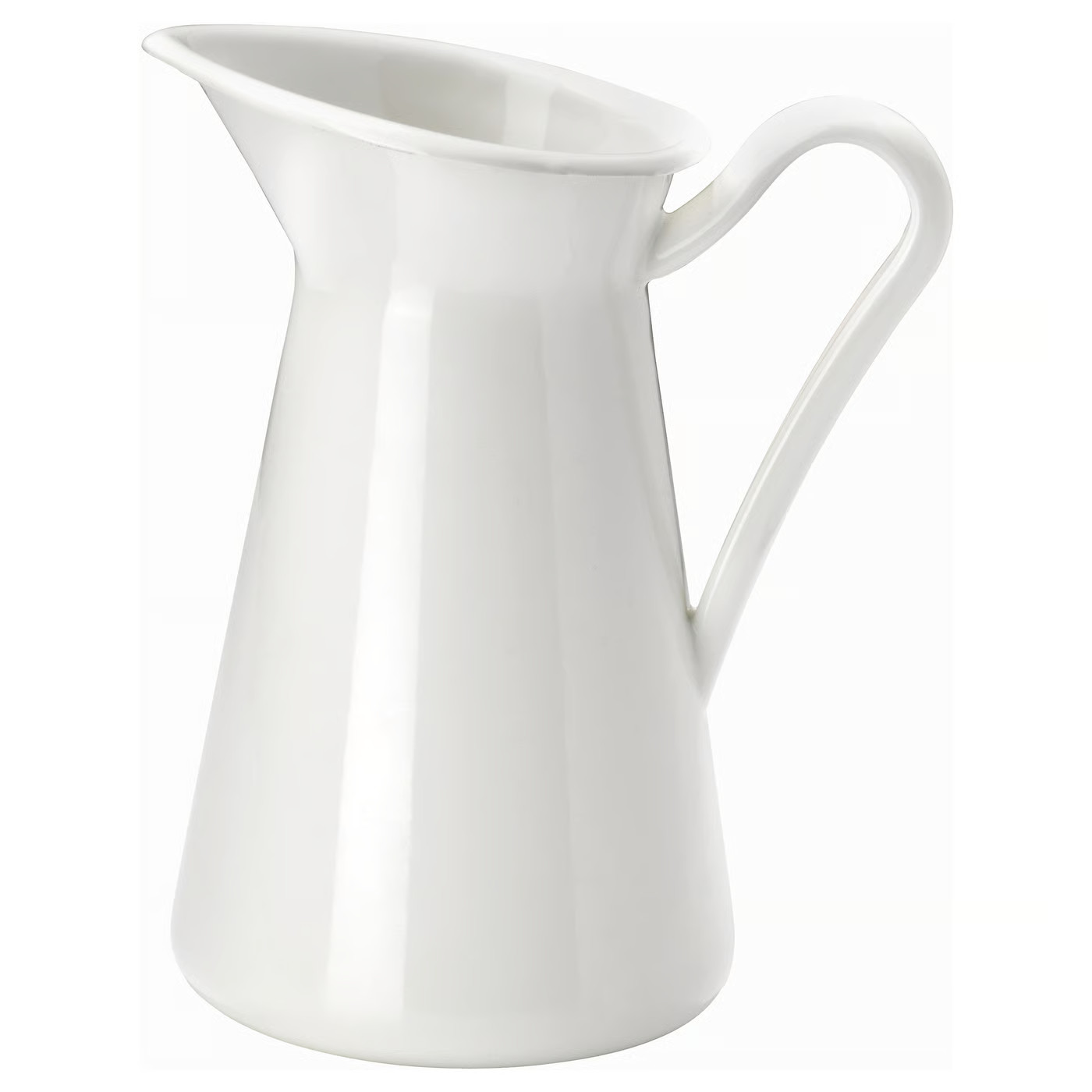 SOCKERÄRT Vase/jug, white, 8 ¾ " | IKEA US