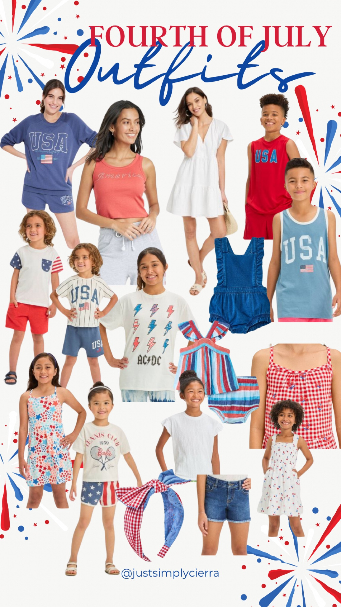 Fourth of July outfits for the family! 

#LTKKids #LTKSeasonal #LTKFamily
