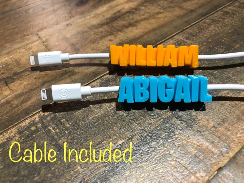 Personalized usb apple lighting cable cord custom made | Etsy (US)
