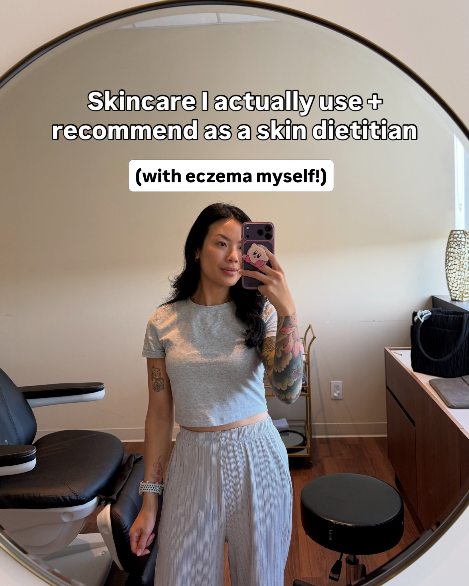 What I’m using these days as a skin dietitian with eczema 🤍

Mostly Korean products bc they are SO good! Comment SKINCARE and I’ll send you the links and list of my favourite products 👇

#eczemaskincare #sensitiveskin #koreanskincare #eczemawarrior #eczemacream