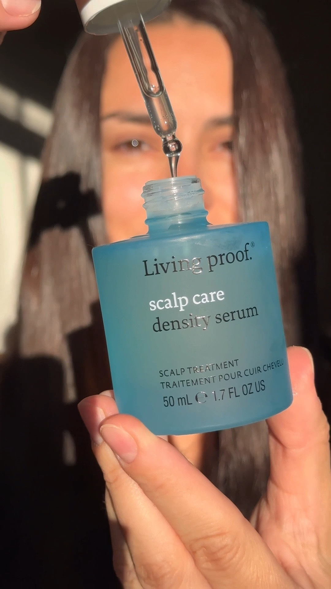  I’ve been losing more hair than usual (water? aging? no idea 🤷🏻‍♀️).
Tried Living Proof Density Serum and I’m obsessed — super lightweight, no greasy roots, smells amazing, sulfate-free, works for all hair types, and even clinically proven to reduce grey hair.
Healthy, dense hair? Yes, please.
