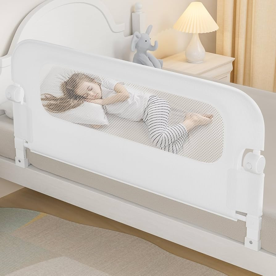 Baby Bed Rail Guard for Toddlers -46" Toddler Bed Rails for Twin, Full, Queen, King Bunk Size Bed... | Amazon (US)
