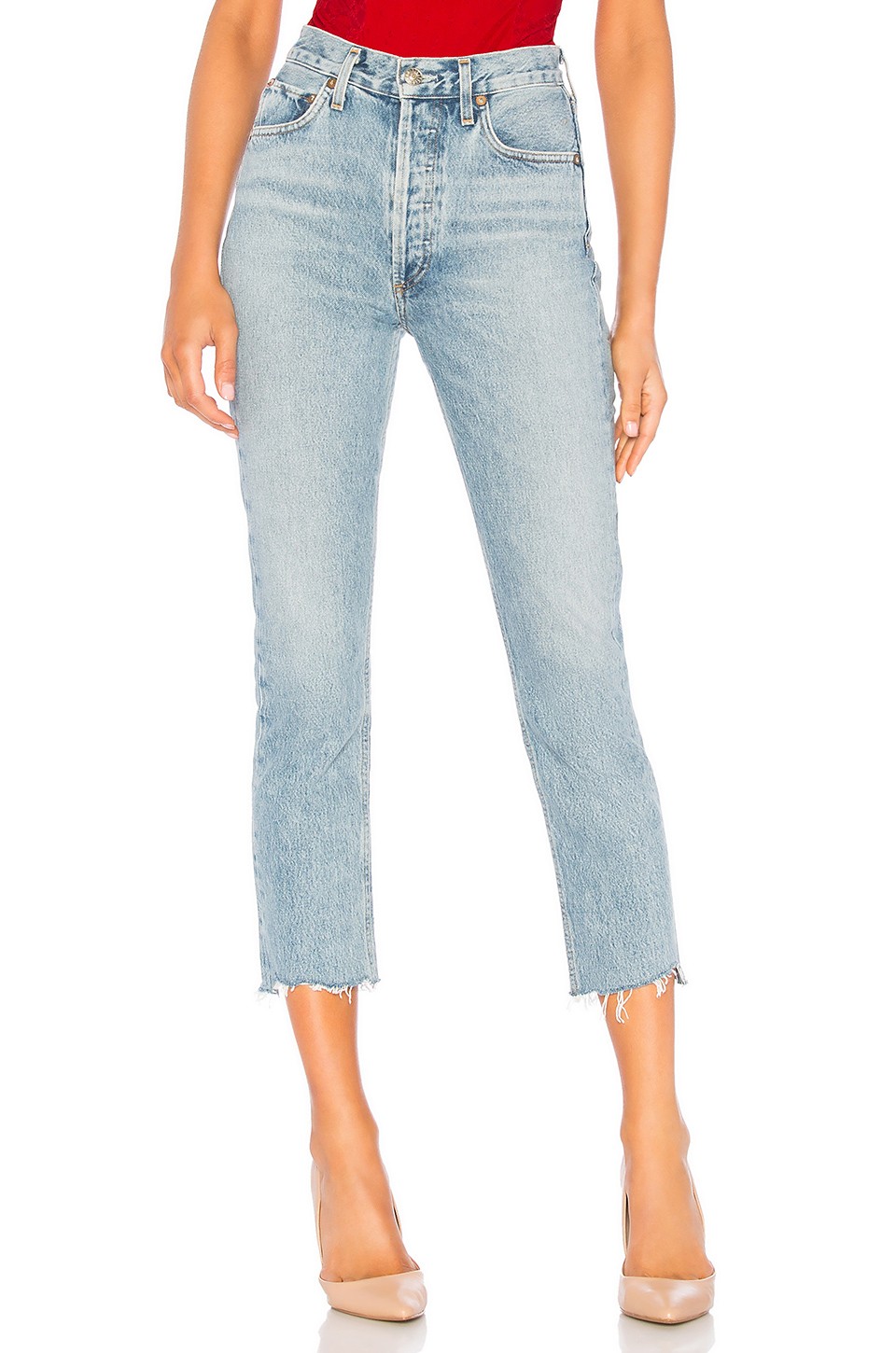 Riley High Rise Straight Crop
                    
                    AGOLDE | Revolve Clothing (Global)