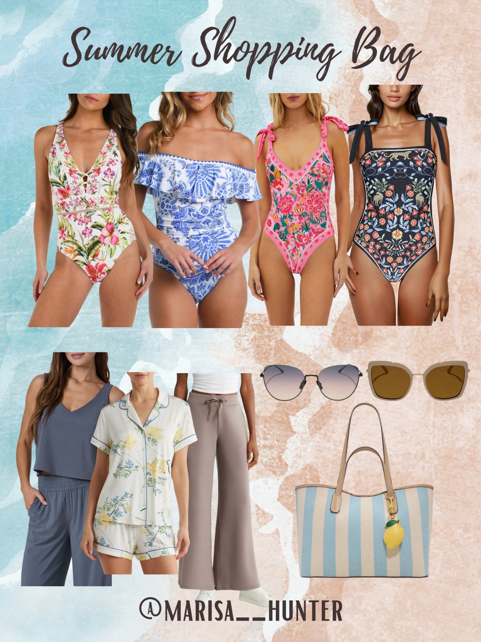 Summer shopping bag 🛍️

Swimsuits comfy clothes pjs sunglasses beach bag Nordstrom mom outfits one piece bathing suit 

#LTKxNSale #LTKSwim #LTKSummerEdit