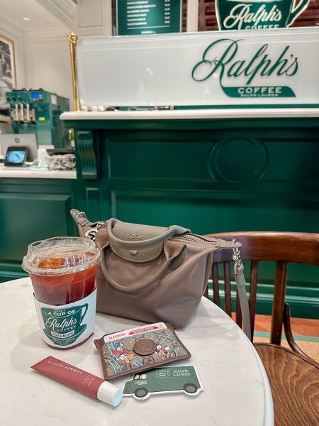 •Longchamps and coffee at Ralph’s ☕️. And by coffee I mean iced tea 🍹• 

#LTKfindsunder100
