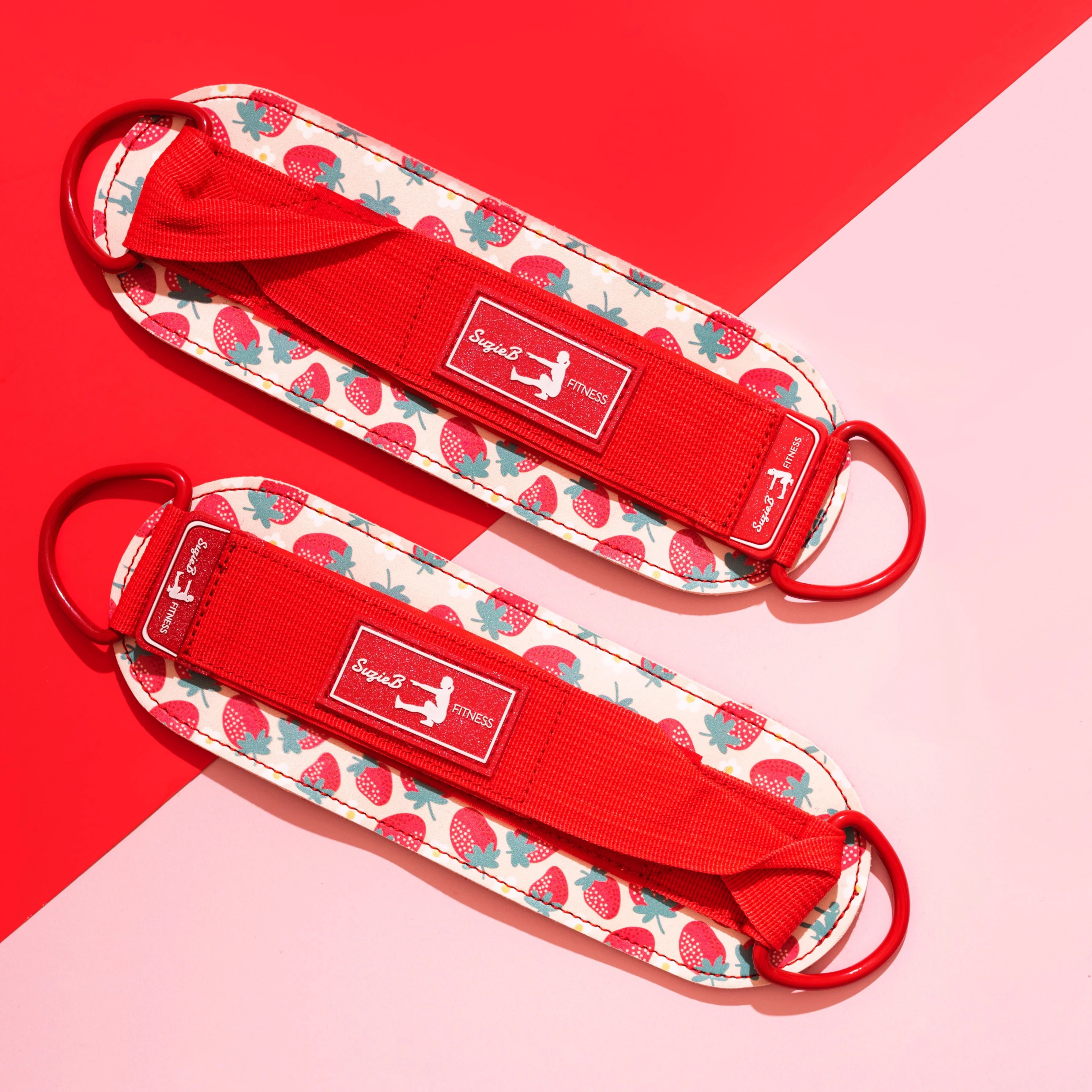 BERRY CUTE ANKLE STRAPS | SuzieB Fitness