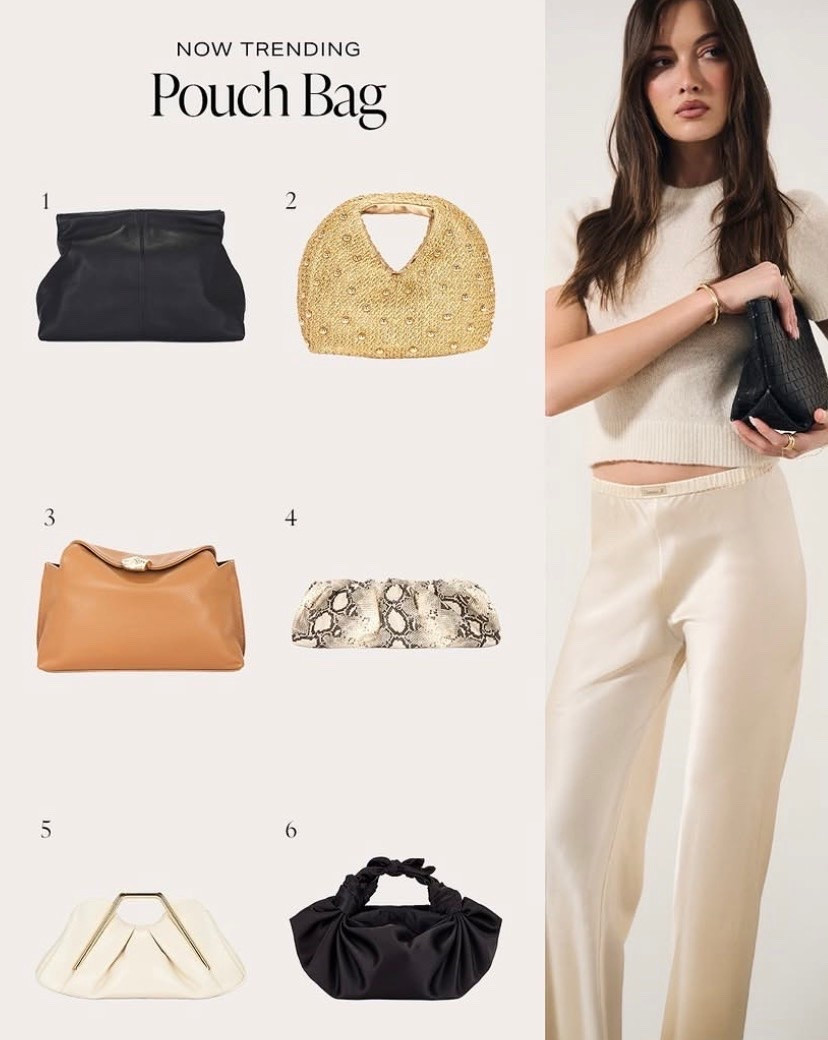 Now trending 🖤

#pouchbag #bag #handbag #revolve #clutch

#LTKgrwm #LTKOver40 #LTKootd