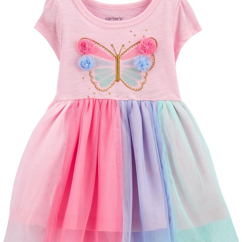 Butterfly Jersey Tutu Dress | Carter's