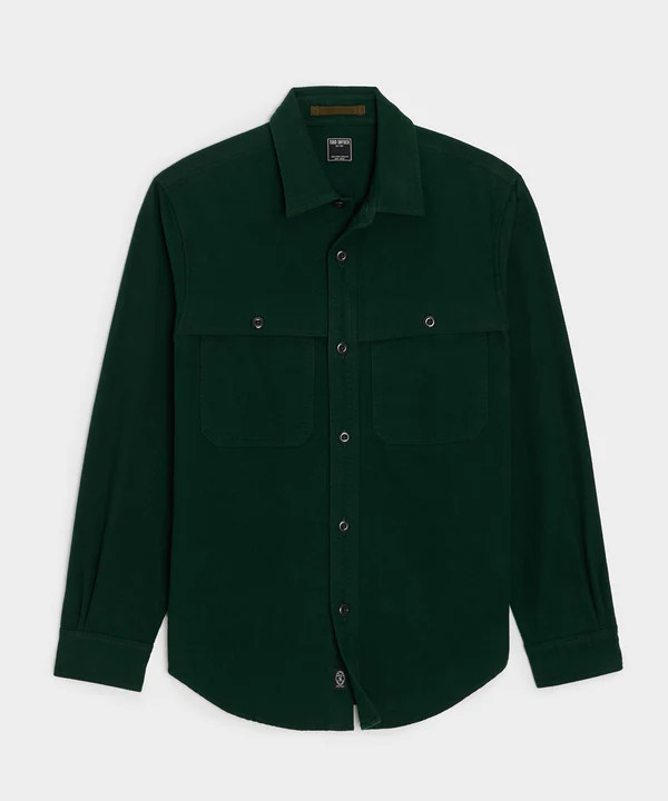 Chamois Cape Shirt | Todd Snyder