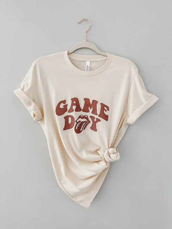 Game day band tee  trendy football tee  vintage game day tee | Etsy | Etsy (US)