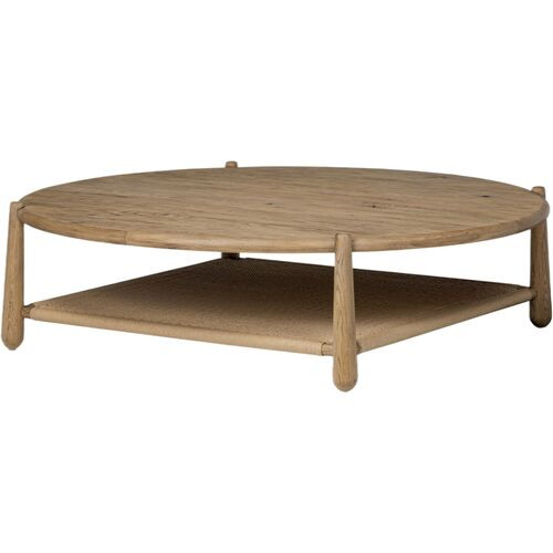 Salvador Coffee Table, Aged Smoked Resawn Oak | One Kings Lane