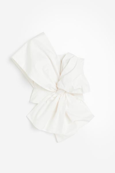 Bow-front top | H&M (UK, MY, IN, SG, PH, TW, HK)