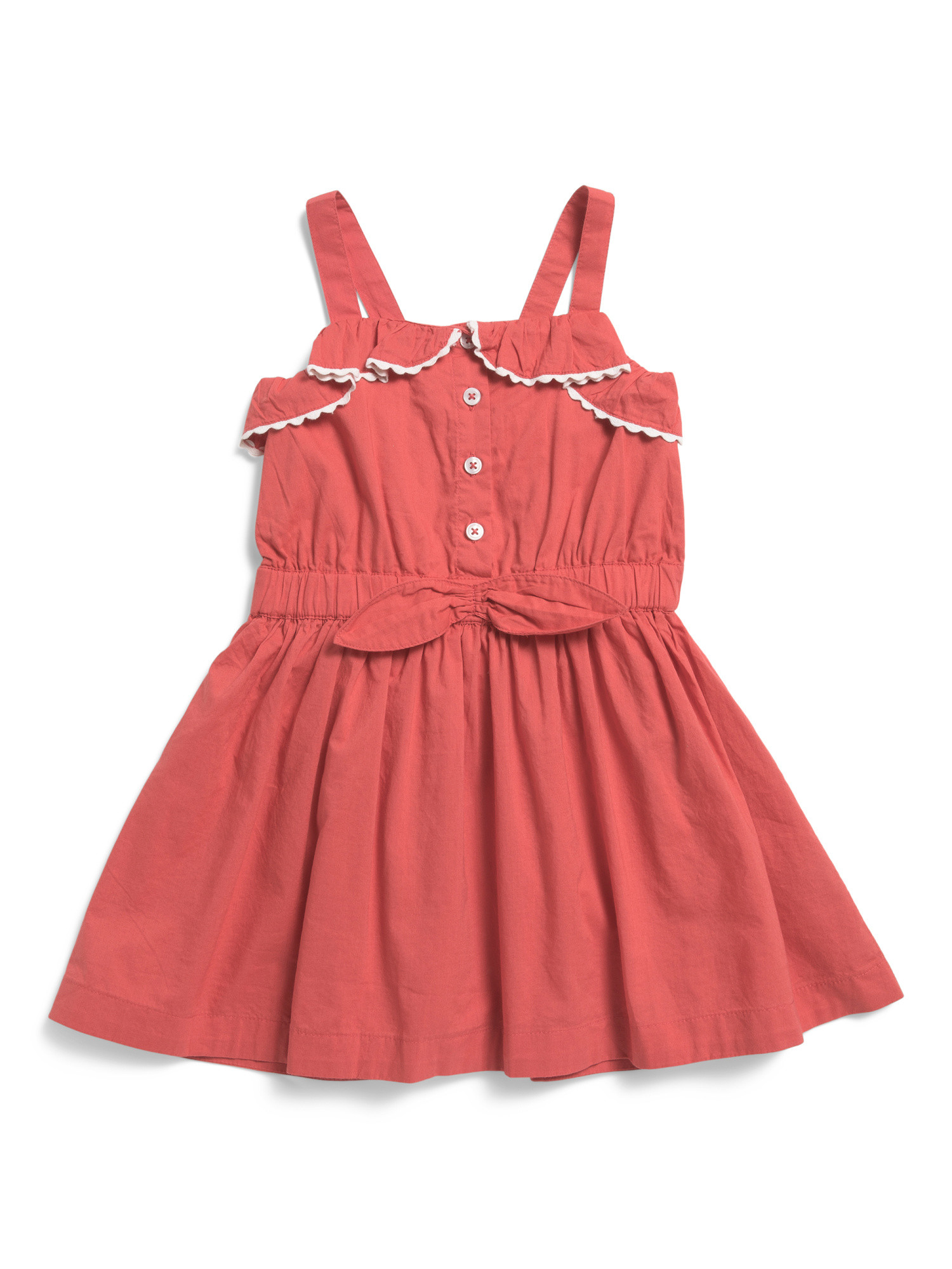 Toddler Girls Piped Trim Dress | TJ Maxx
