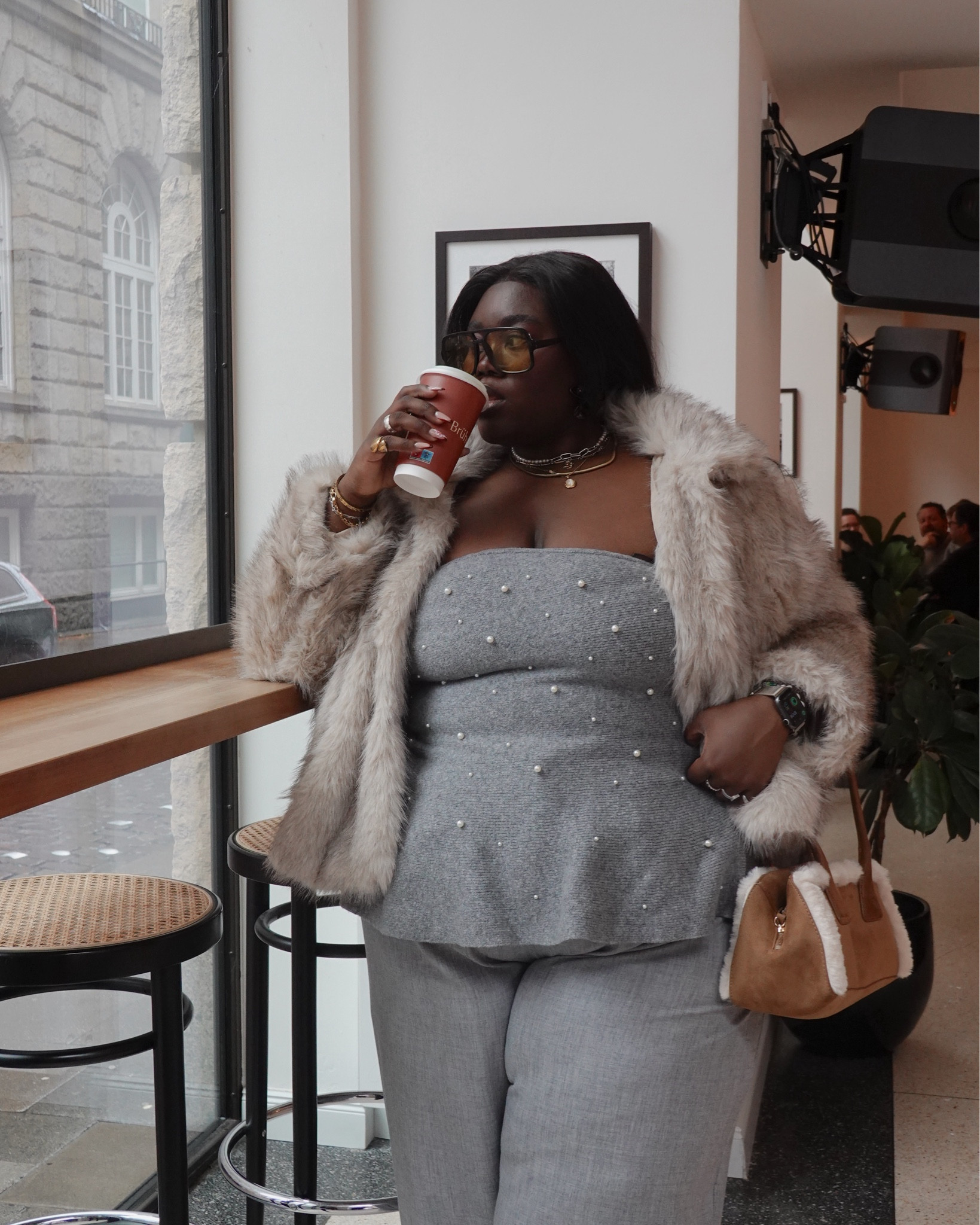 What can I say I just love to get coffee in style 🤷🏾‍♀️🥰

#LTKplussize #LTKstyletip #LTKcurves