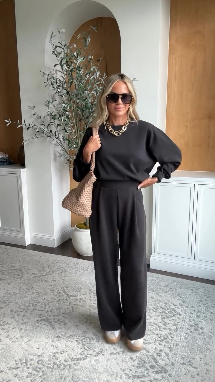 Elevated loungewear separates that are perfect for travel - pants come in length options! Modal fabric is so comfy and i love the elevated pleating details! 

#traveloutfits

#LTKgrwm #LTKootd #LTKdayinmylife