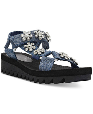 Kudose Sporty Embellished Sandals | Macy's