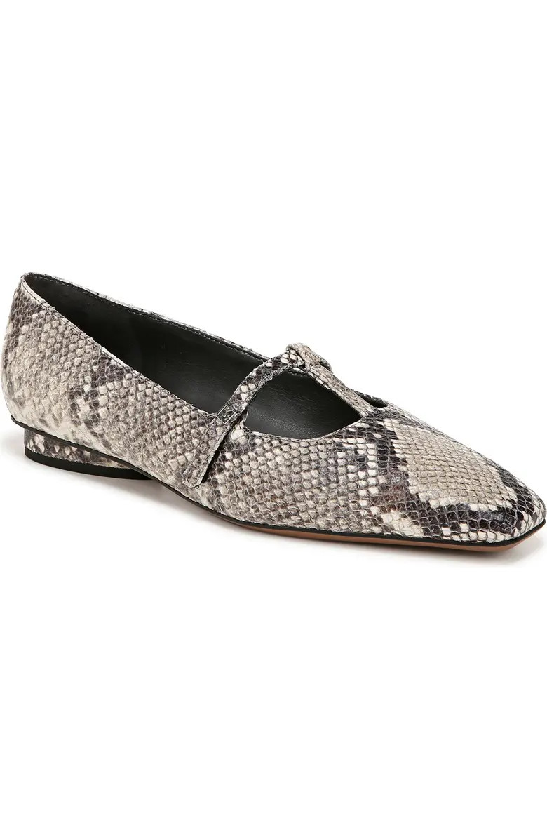 Carmela Square Toe Mary Jane Flat (Women) | Nordstrom