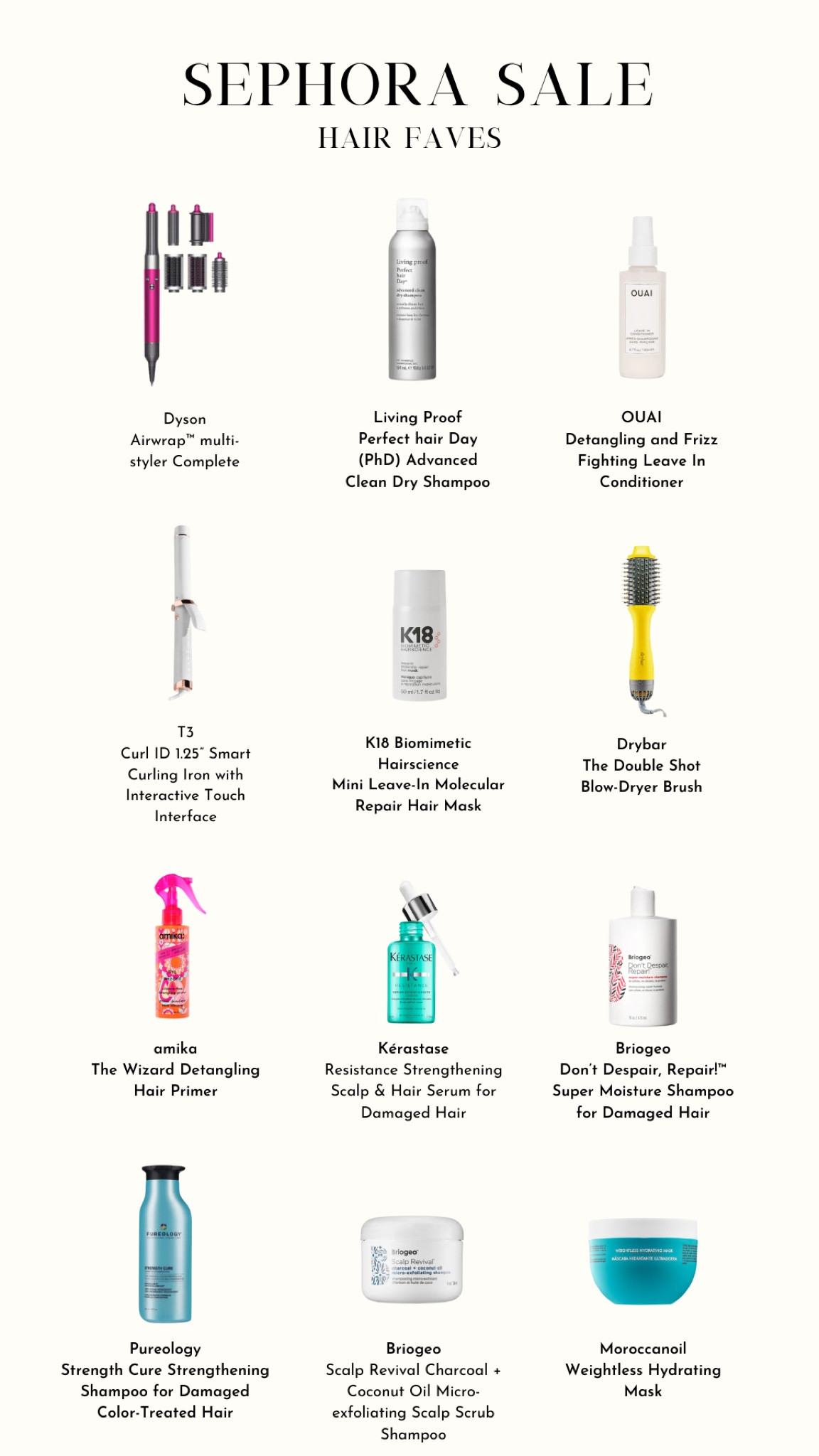 My Sephora Sale Hair Favs 2023 #hairproducts #sephorasale 

#LTKFind