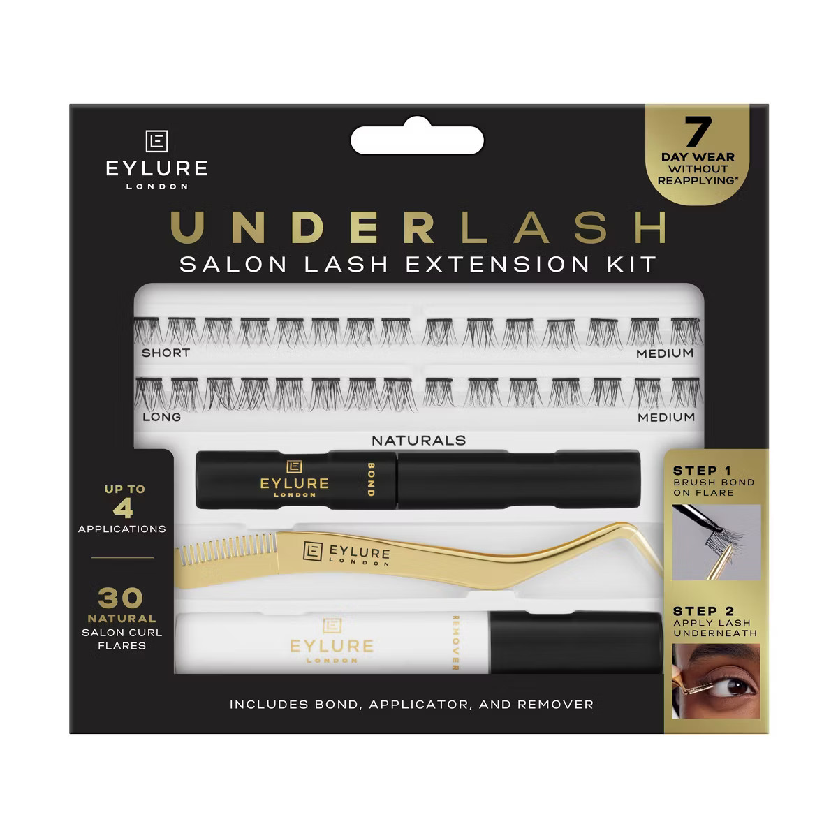 Eylure Underlash Salon Lash Extension Kit - 30ct | Target