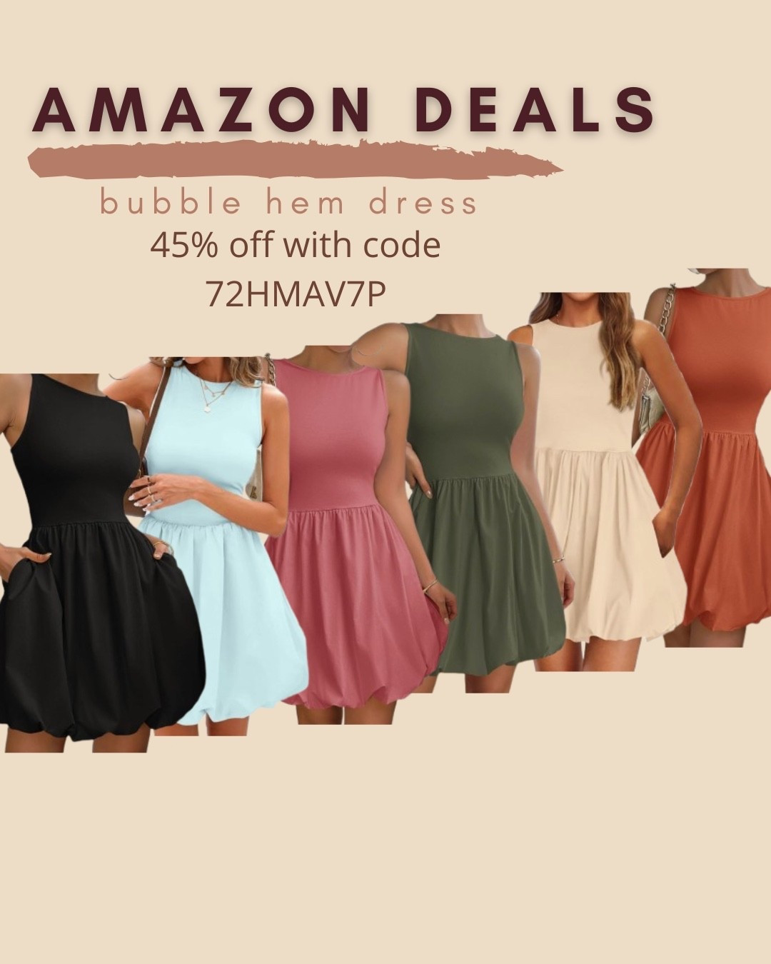 $20 ends 5/19

Amazon fashion
Amazon deals
Bubble hem dress
Summer dress

#LTKSaleAlert