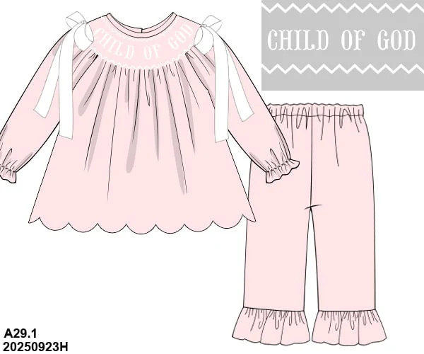Child of God Pants Set | Tutti Frutti Kids Co