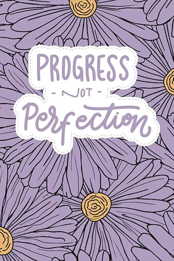 Progress Not Perfection Notebook      Paperback – September 11, 2023 | Amazon (US)