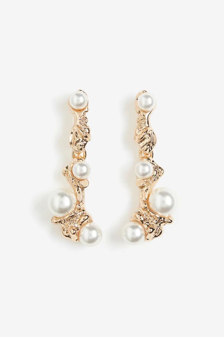 Pendant Earrings - Gold-colored - Ladies | H&M US | H&M (US)
