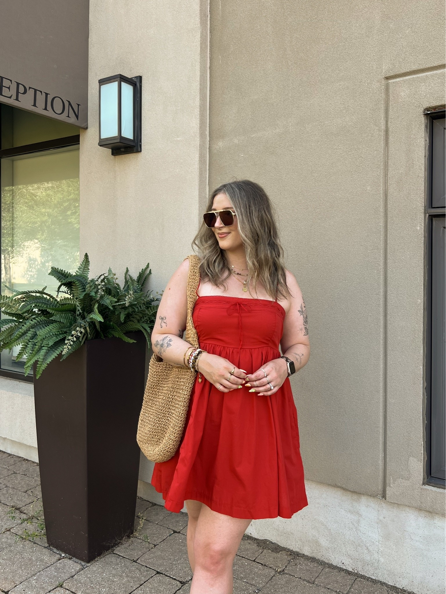 Perfect little red dress on major sale! Has built in shorts and comes in a bunch of other colors. I’m wearing L

#LTKdresses #LTKsale #LTKmidsize