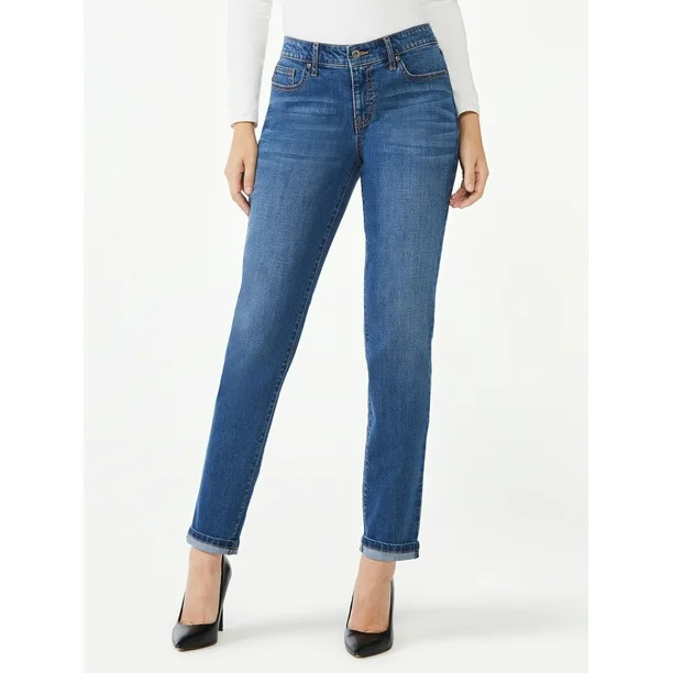 Sofia Jeans by Sofia Vergara Women's Bagi Boyfriend Jeans - Walmart.com | Walmart (US)