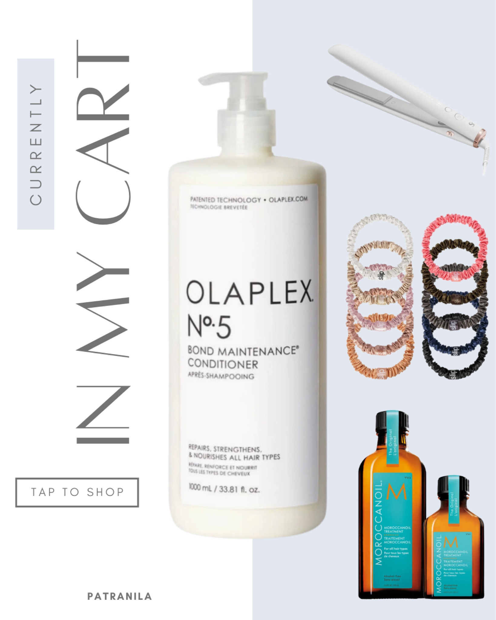 Hair care must-have from the Nordstrom Anniversary Sale. Olaplex, Slip hair scrunchies, T3 Flat Iron, Moroccanoil #LTKfindsunder100 #LTKfindsunder50 

#LTKBeauty #LTKxNSale #LTKSummerSales