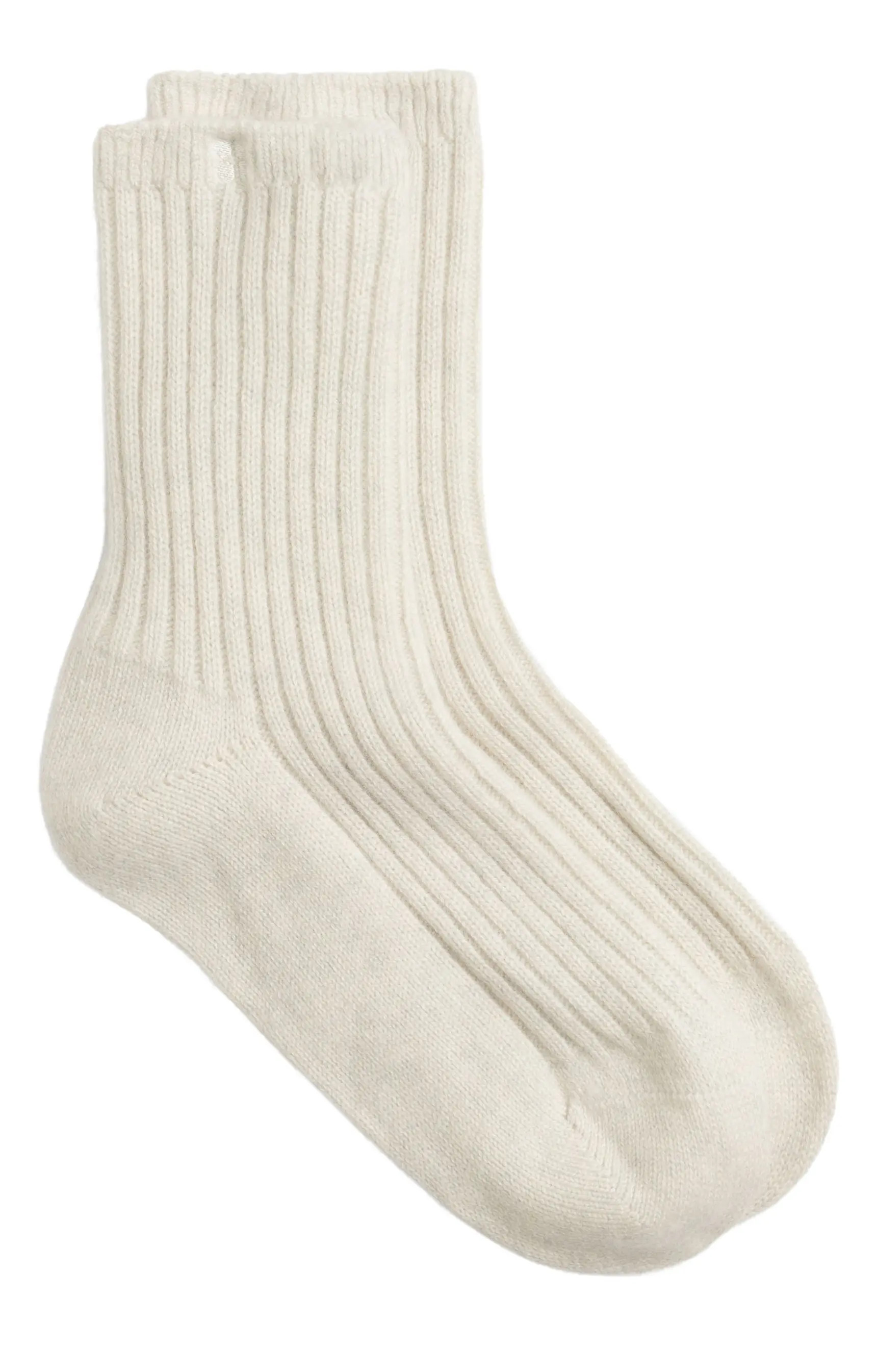 Cashmere Rib Socks | Nordstrom