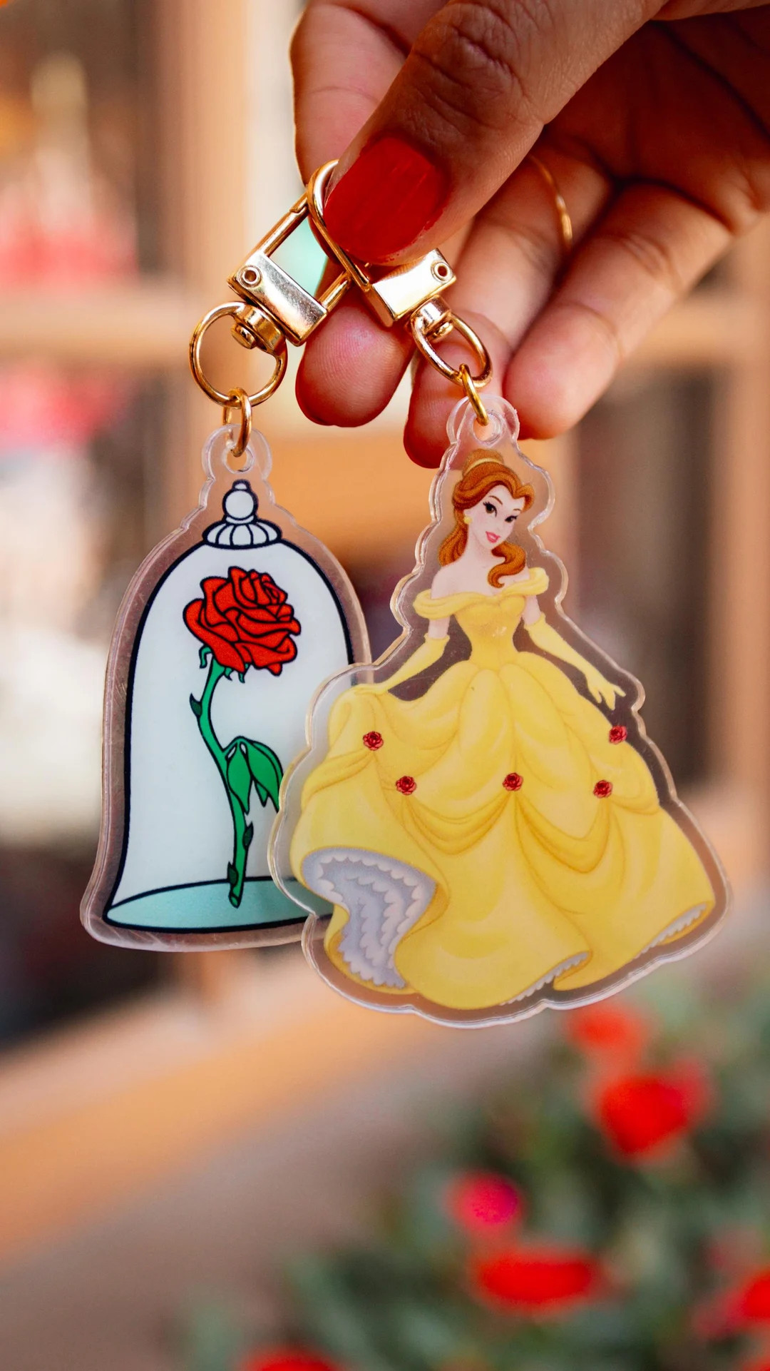 Rose Princess Bag Charm | Bag Charm | Magic Bag Charm | Theme Park Keychain | Fanny Pack Charm | ... | Etsy (US)