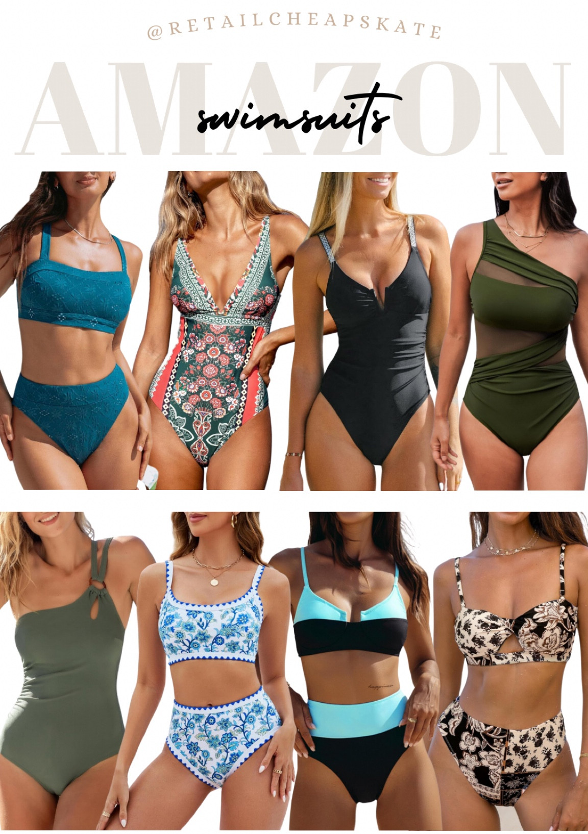 Amazon swimsuits!

#LTKswim #LTKstyletip #LTKfindsunder50