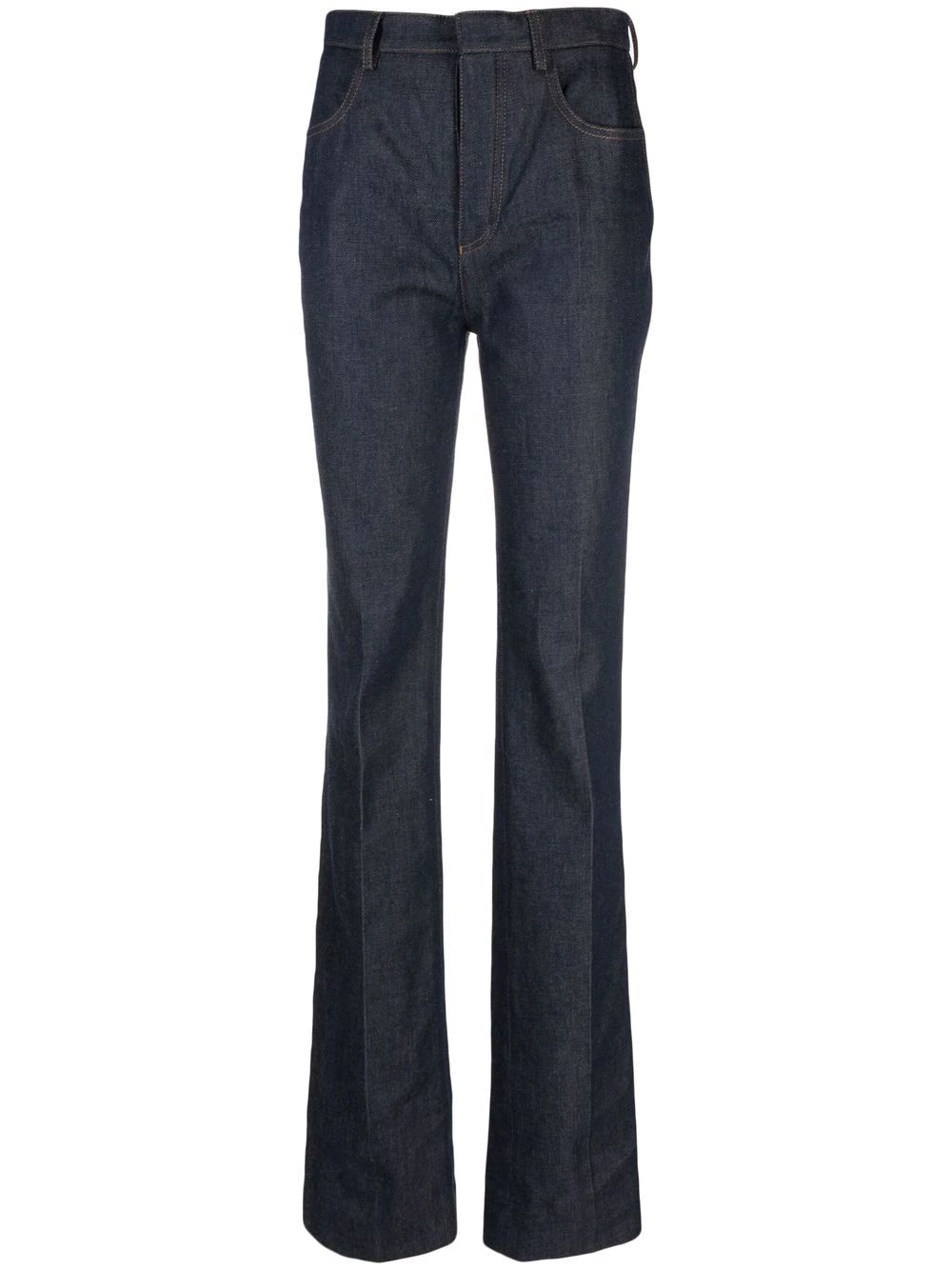 high-waisted bootcut jeans | Farfetch Global