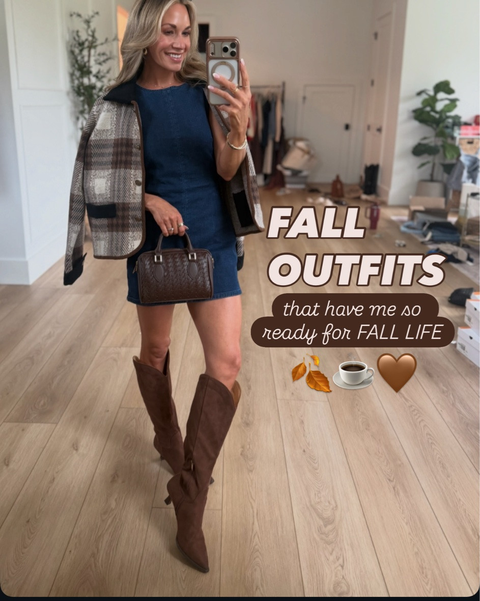 Fall outfits that have be so ready for fall weather! So many of these are 20% OFF TODAY! I’m 5’2 for reference and wearing my true size xs petite 


Fall fashion. Fall boots. Denim dress. Jeans. Comfy set, fall dress. Fall family photos

#LTKSeasonal #LTKPetite #LTKSaleAlert