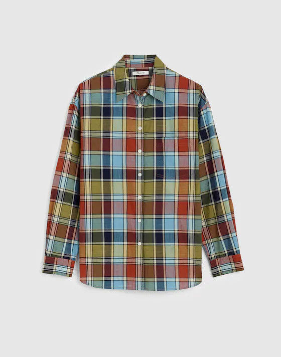 The Easy Shirt in Poplin | Madewell