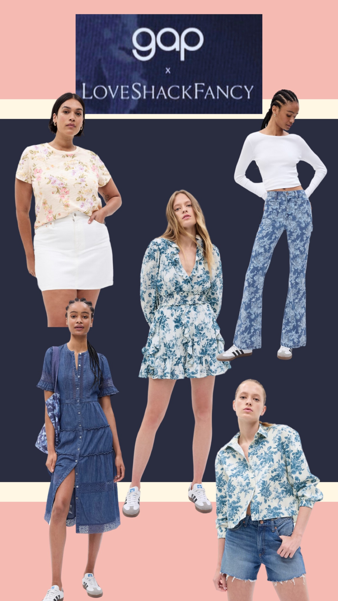 Could not wait for the Gap x LoveShackFancy collab and as expected… it sold QUICK! I linked a few pieces that were still available, including my first day of school dress in the middle! 

#LTKBacktoSchool #LTKworkwear #LTKFind