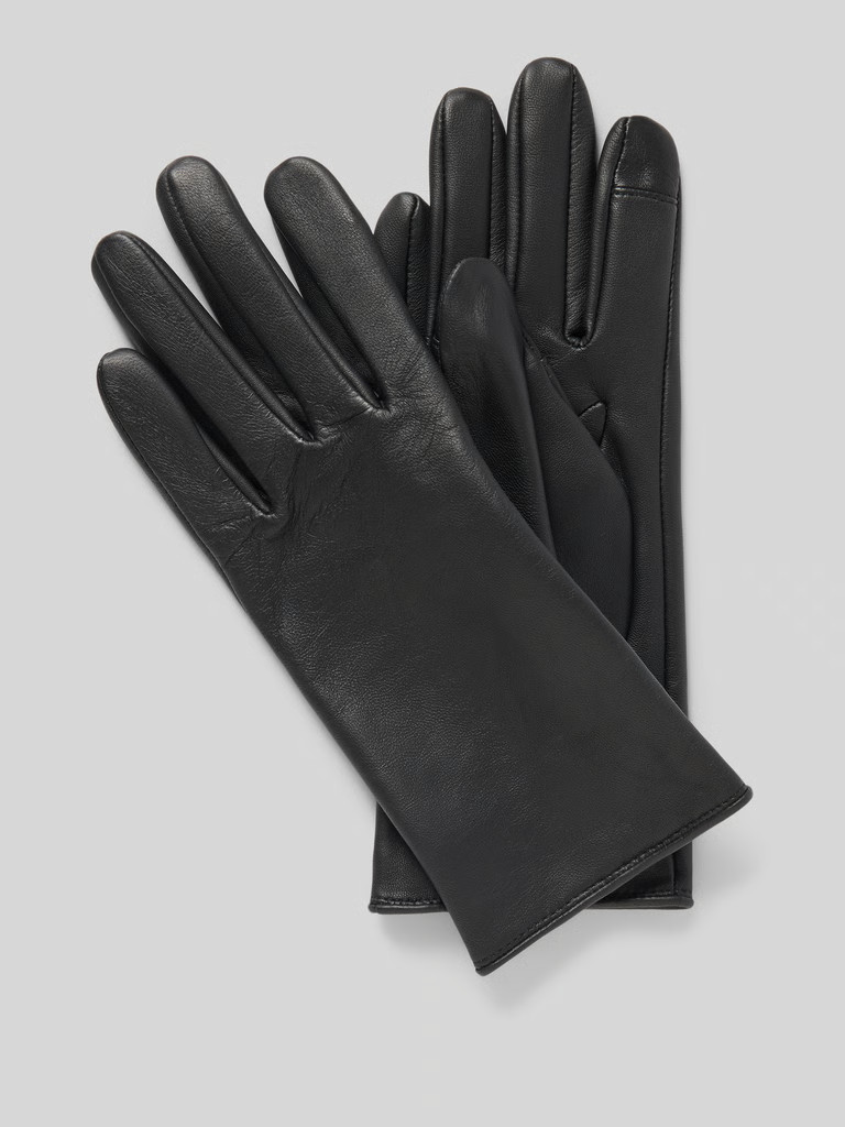 Handschuhe aus Lammleder Modell 'GUEEN-ME' in black | Peek & Cloppenburg* Düsseldorf DE