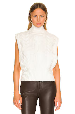 x REVOLVE Gianna Turtleneck Cable Vest
                    
                    House of Harlow 1... | Revolve Clothing (Global)