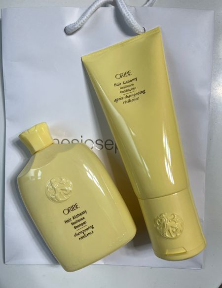 I just tested out this new shampoo & conditioner from Oribe. It’s SO good. This is their strengthing formula. Its made to stop breakage before it even happens. And that classic Oribe scent! IYKYK!

#LTKbeauty #LTKunder100 #LTKFind
