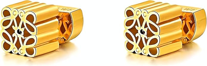 Gold Retro French Earrings Women'S High-End Light Niche Temperament Earrings Earrings Women | Amazon (US)