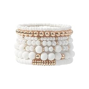 GOOJIDS Surfer Heishi Clay Bead... | Amazon (US)