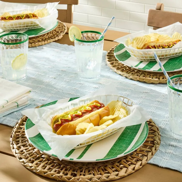 Wire BBQ Serving Basket Cream - Hearth & Hand™ with Magnolia | Target