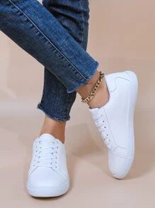 Lace-up Front Skate Shoes
   SKU: sx2207200204466660      
          (7 Reviews)
            US$2... | SHEIN
