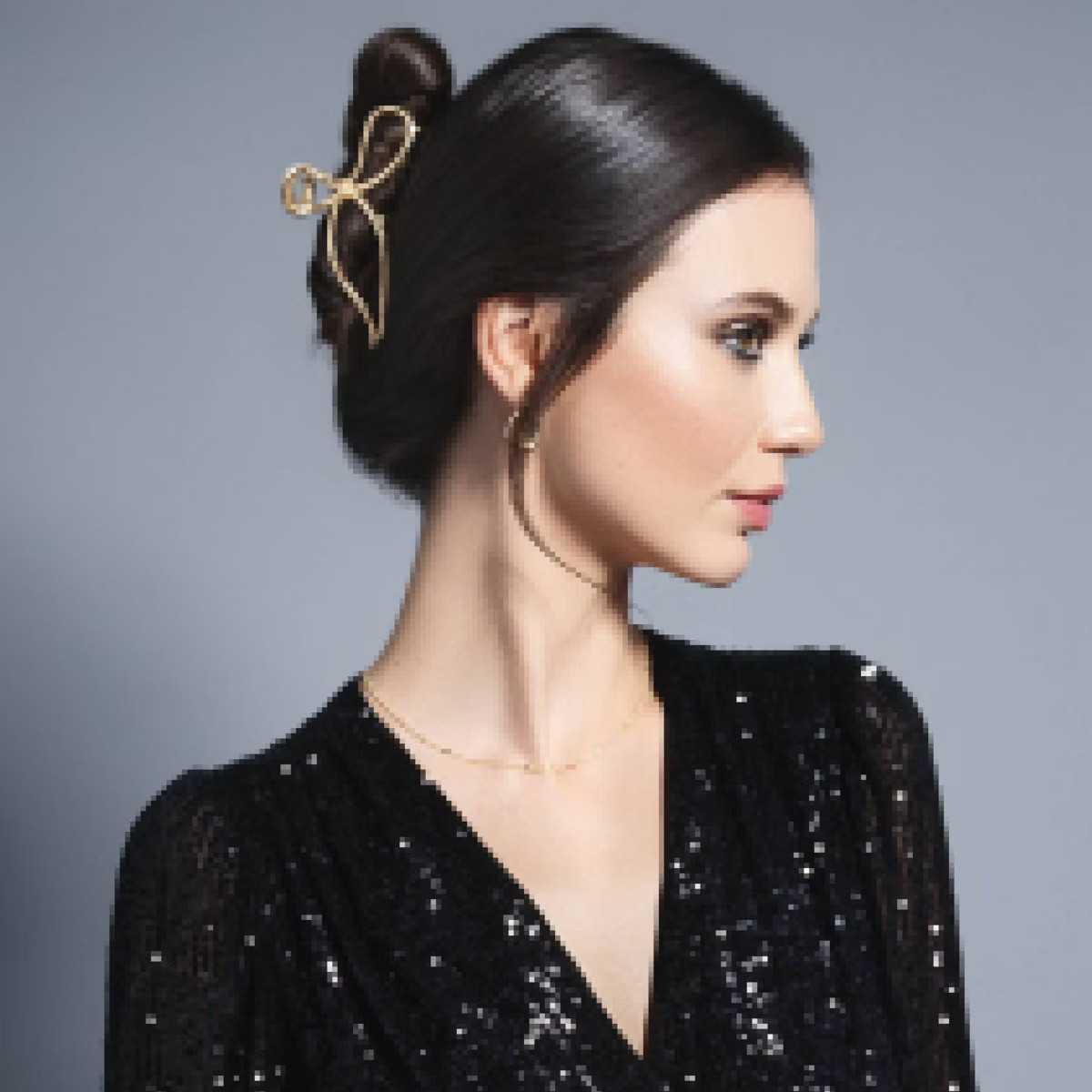 The Hair Edit Gilded Bow Clip | Target