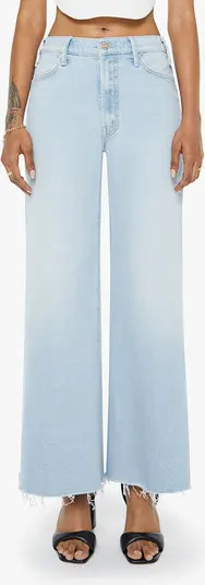 The Lil Huster Roller Simp High Waist Fray Hem Jeans | Nordstrom