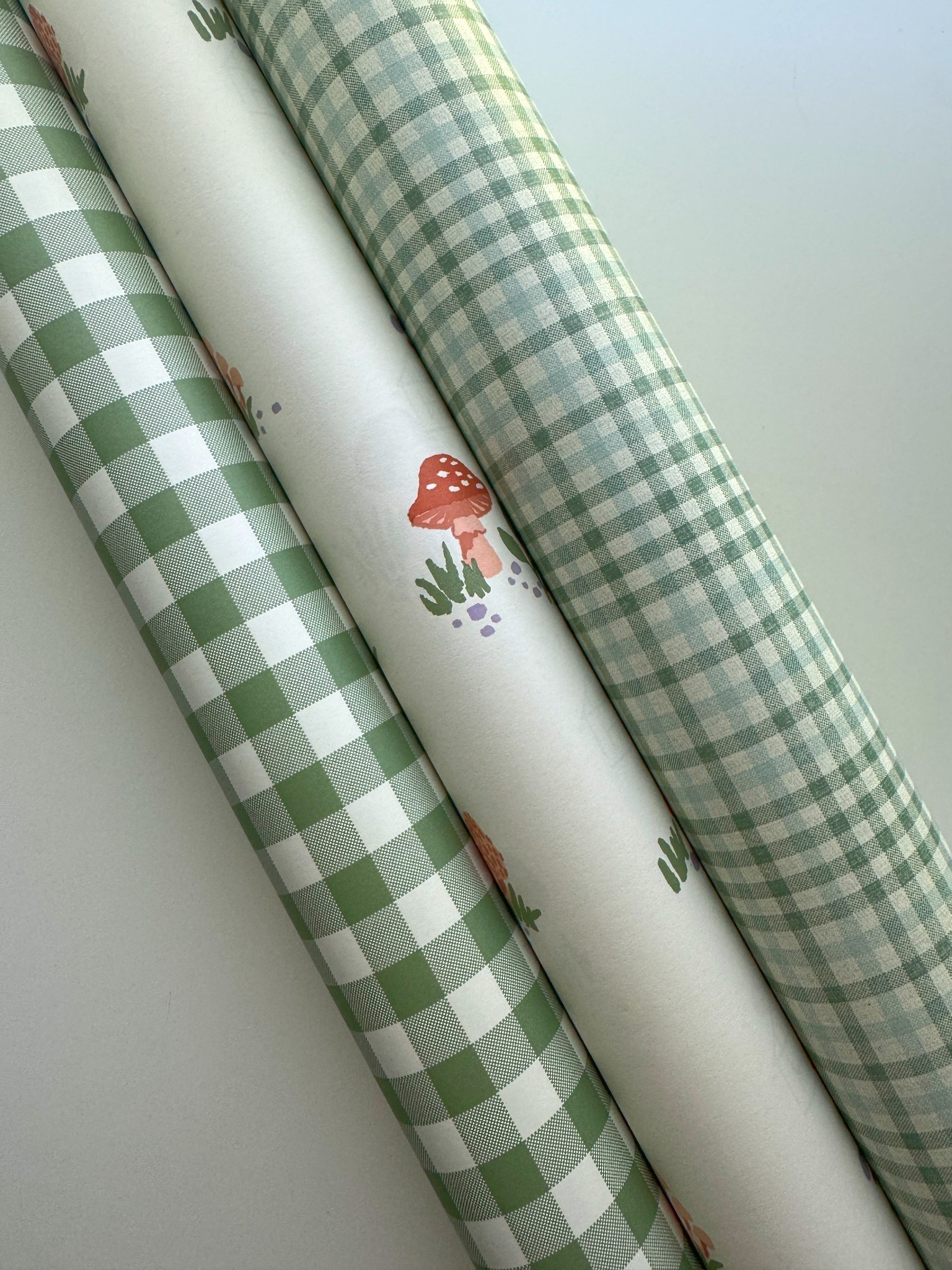 Obsessed with these Hearth and Hand wrapping papers from Target . Durable, chic and perfect for making every gift looked extra special.  Loving the plaid gingham and mushroom patterns.  Stock up before they’re gone! #TargetFinds #HeartAndHand #GiftWrapGoals

#LTKSeasonal #LTKFamily #LTKFindsUnder50