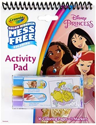 Crayola Color Wonder Disney Princess Coloring & Activity Pad, Mess Free Coloring, Gift for Kids, ... | Amazon (US)