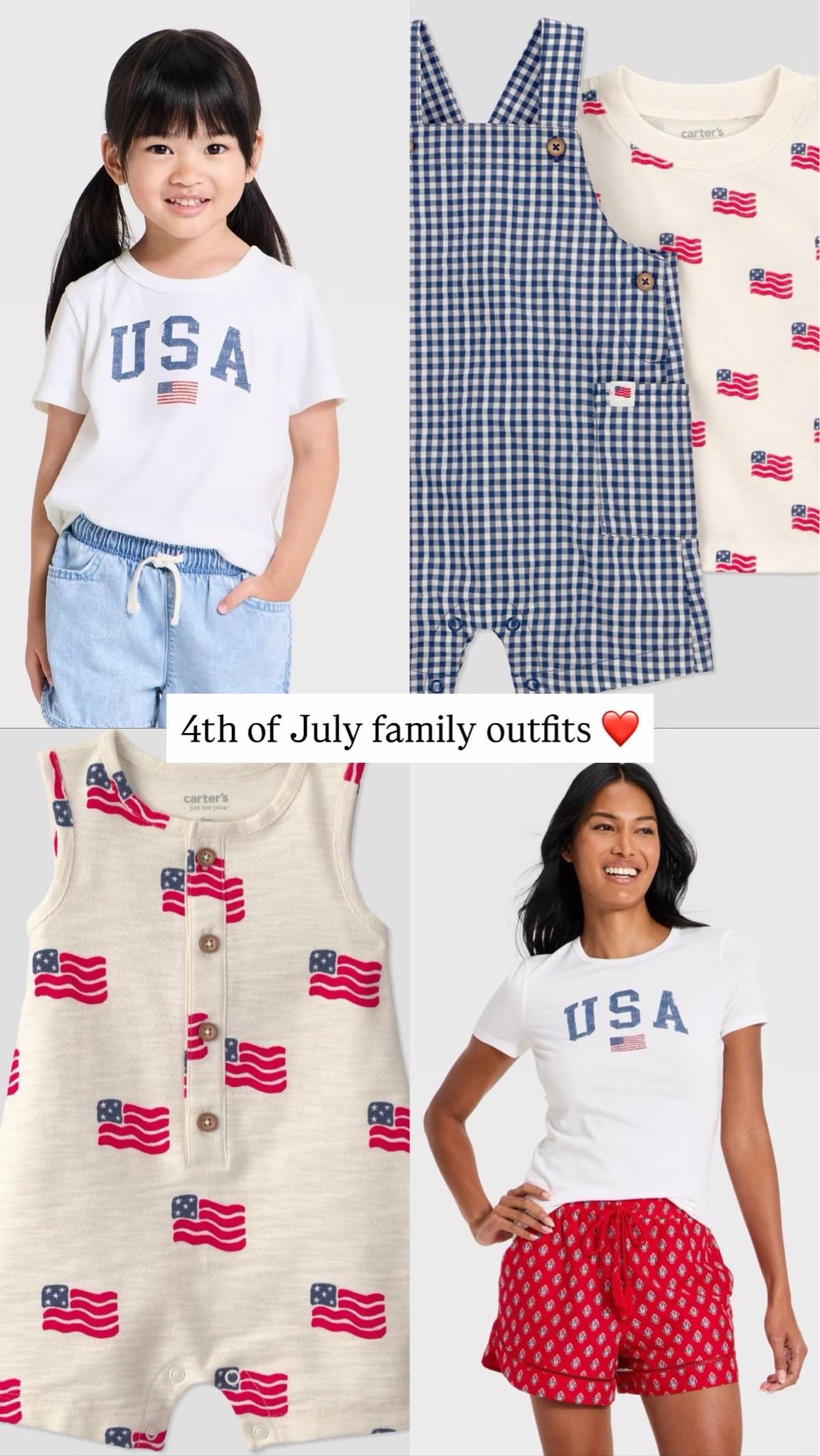 Fourth of July family outfits from target on sale

#LTKootd #LTKmomlife #LTKKids